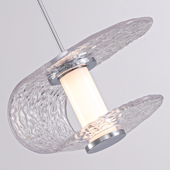 Подвесной светильник Delight Collection MD24020901 MD24020901-1A chrome/clear