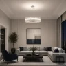 Светильник подвесной ST-Luce Хром/Прозрачный LED 1*87W 3000K SL6012.113.01