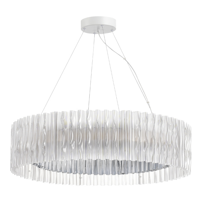 Светильник подвесной ST-Luce Хром/Прозрачный LED 1*87W 3000K SL6012.113.01