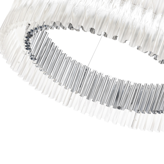 Светильник подвесной ST-Luce Хром/Прозрачный LED 1*87W 3000K SL6012.113.01