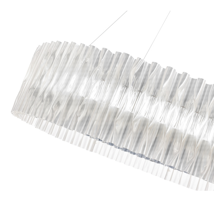 Светильник подвесной ST-Luce Хром/Прозрачный LED 1*87W 3000K SL6012.113.01