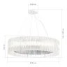 Светильник подвесной ST-Luce Хром/Прозрачный LED 1*87W 3000K SL6012.113.01