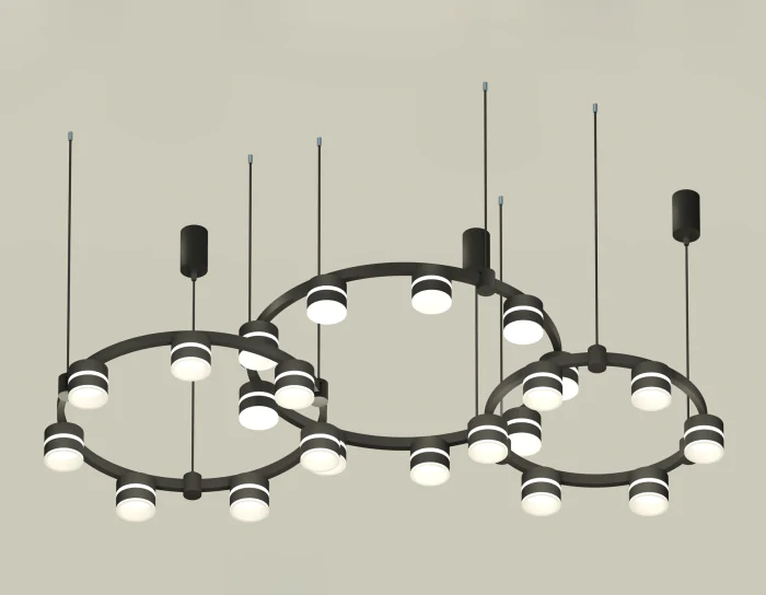 Комплект подвесного светильника Techno Ring с акрилом Ambrella light XR92092220