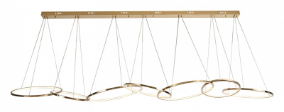 Подвесной светильник 15207/S champagne gold LOREN Newport