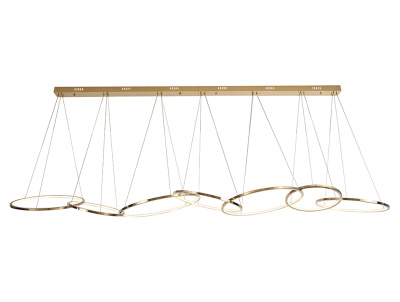 Подвесной светильник 15207/S champagne gold LOREN Newport