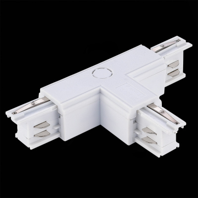 Т-образный токоподвод левый для трехфазного шинопровода ST-Luce Белый ST030.509.16L1