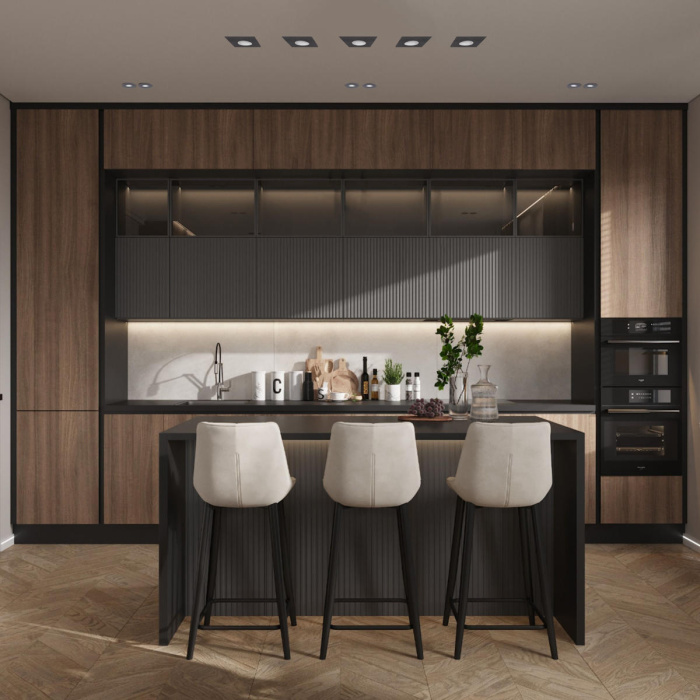 Встраиваемый светильник LOFT IT Chip 10338/B Black