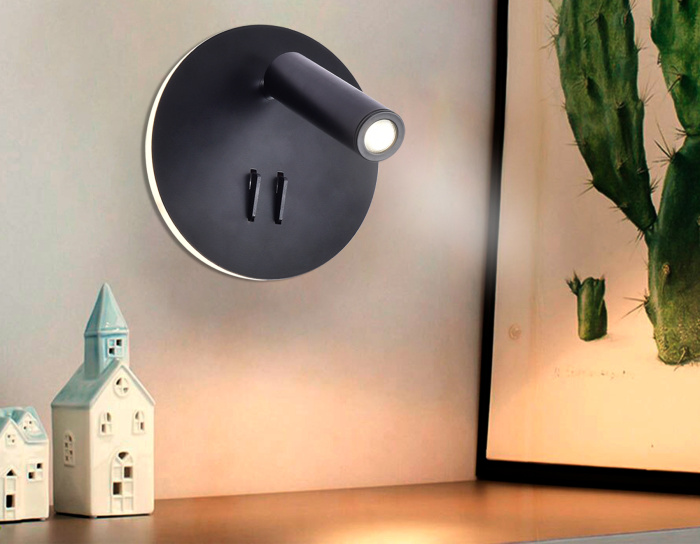 Настенный светодиодный светильник с выключателем Ambrella light FW252