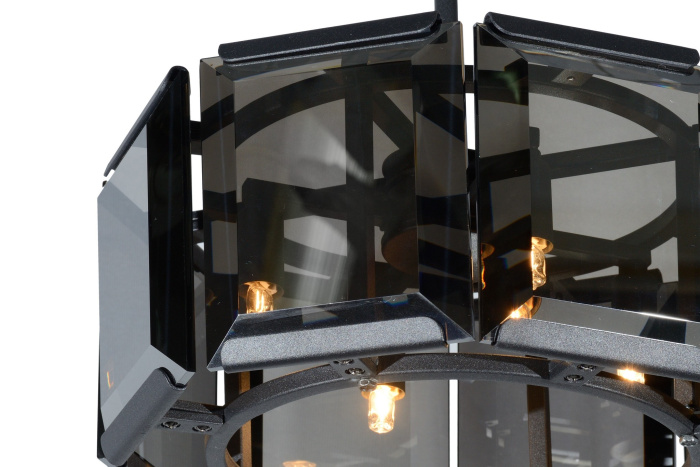 Подвесная люстра iLamp Panorama 10490-4P Черная