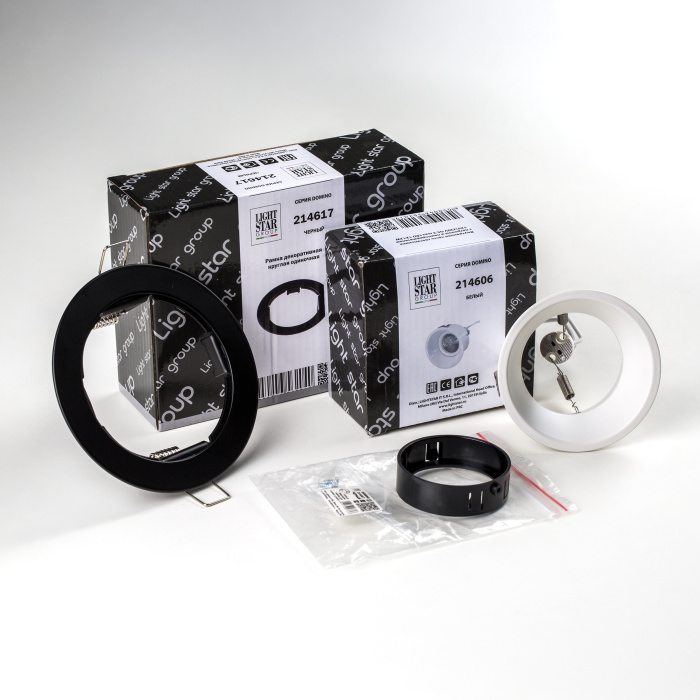 Комплект со светильником Lightstar Domino D61706BMOD