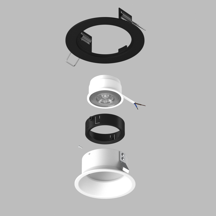 Комплект со светильником Lightstar Domino D61706BMOD