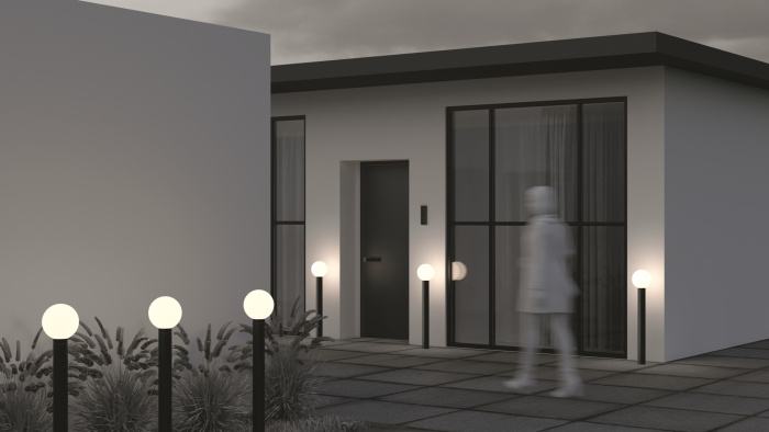 Садово-парковый светильник Maytoni Bold O598FL-01B