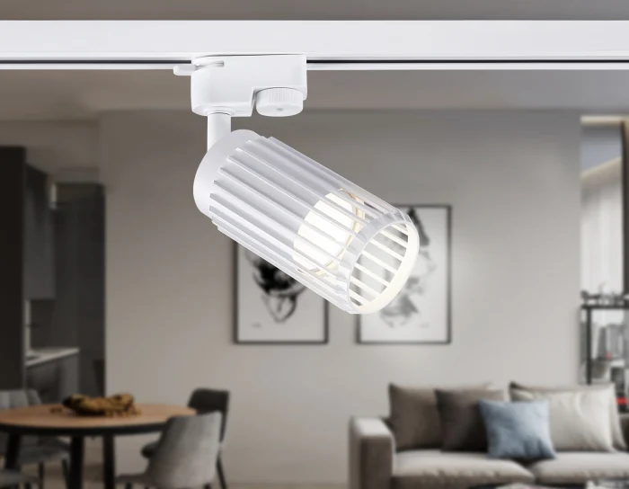 Трековый однофазный светильник со сменной лампой Ambrella light GL5157