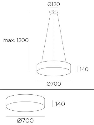 Потолочный светильник Leds C4 BOL