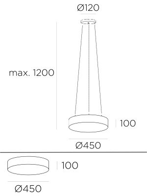Потолочный светильник Leds C4 BOL