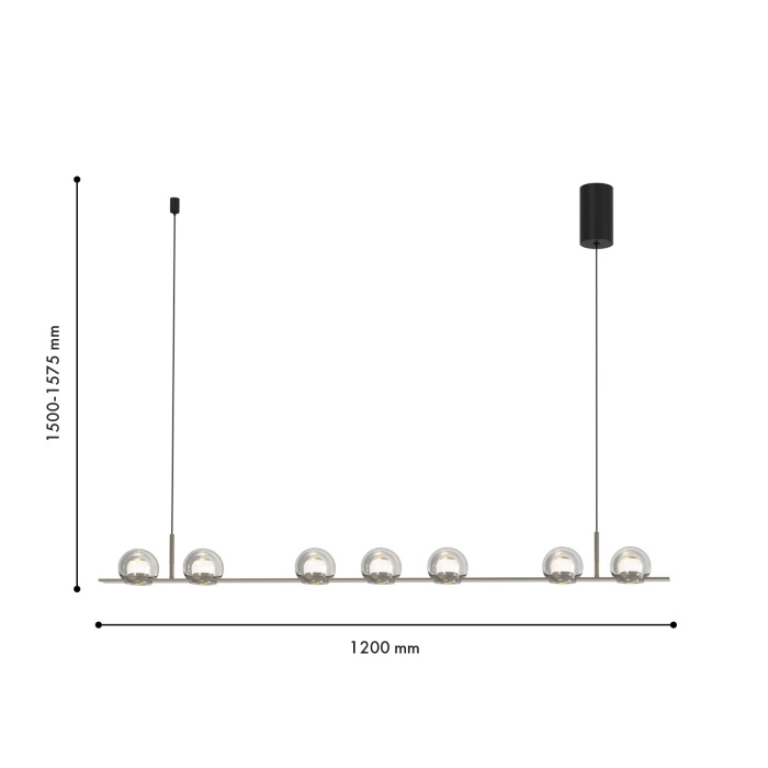 Линейный светильник Favourite 4291-7P
