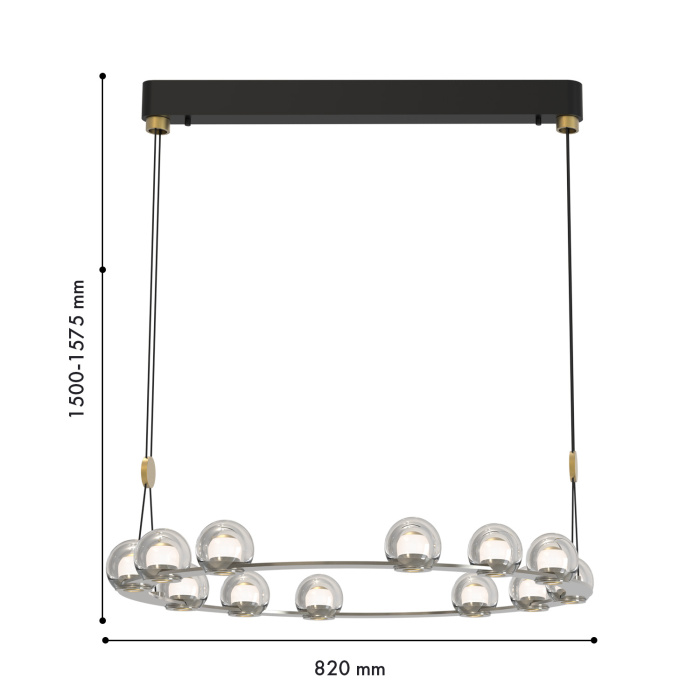 Подвесная люстра Favourite 4291-12P