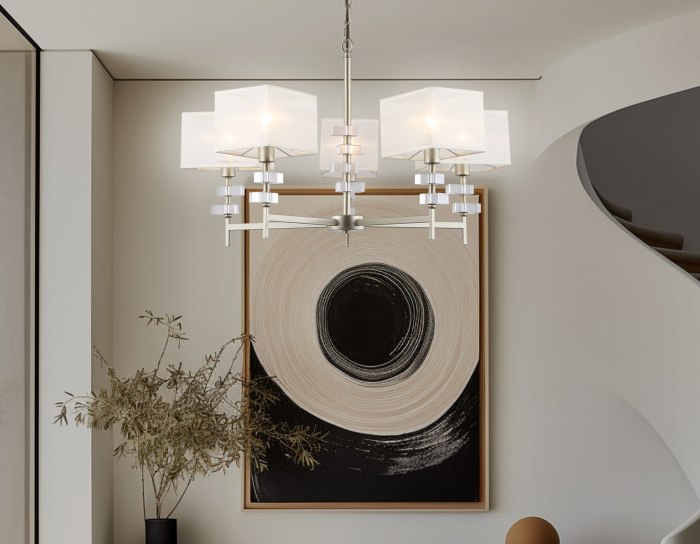 Подвесная люстра с абажурами Ambrella light LH71331