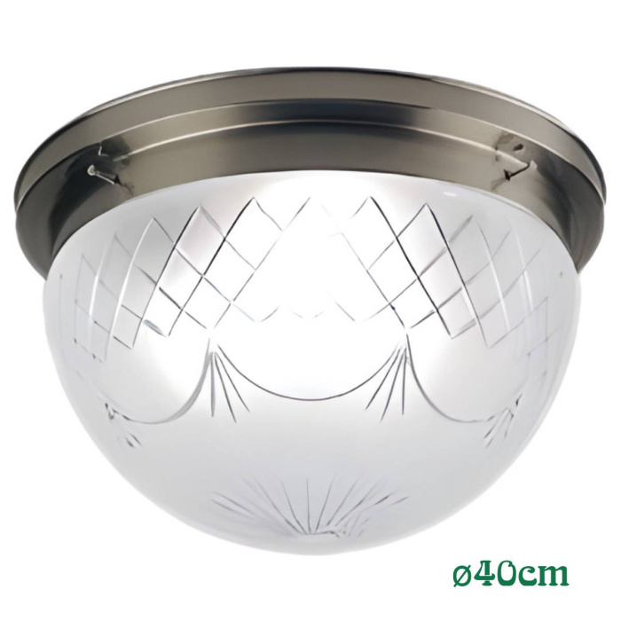 Потолочный светильник Berliner Messinglampen D92-182crN