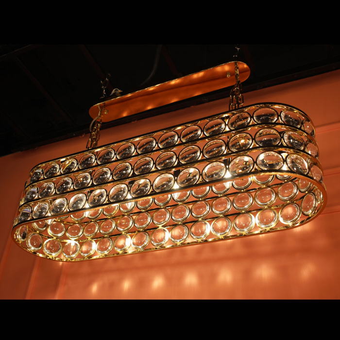 Люстра Cloyd VALENT C6 / L100 см - золото (арт.10294)