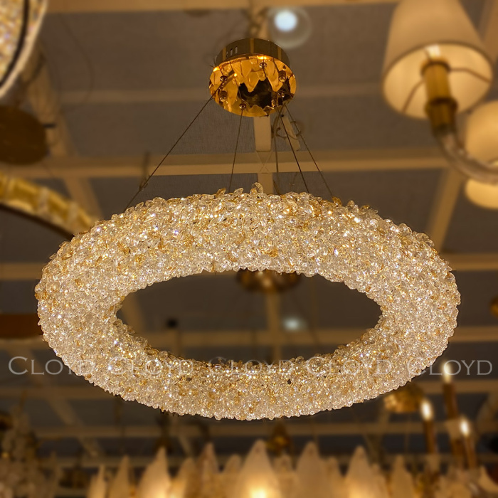 Люстра Cloyd EDEL-C C1 / Ø60 см - золото (арт.11368)