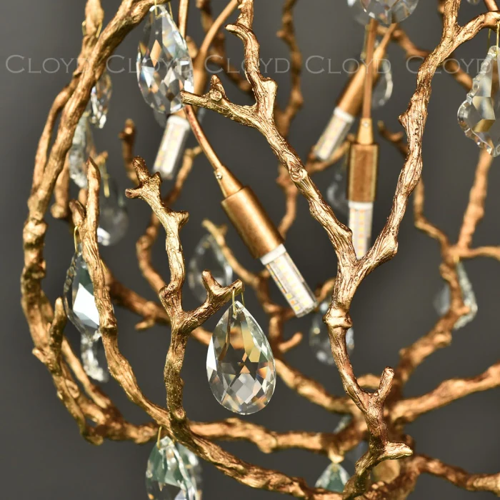 Люстра Cloyd OCCULT C6 / латунь (арт.11103)