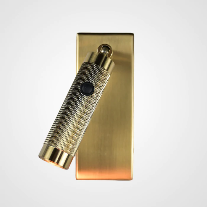 Бра Chelsom WALL LED KNURL BRASS ImperiumLoft