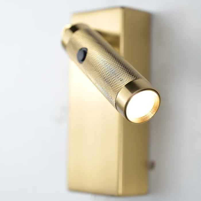 Бра Chelsom WALL LED KNURL BRASS ImperiumLoft