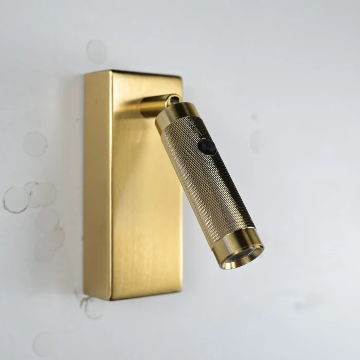 Бра Chelsom WALL LED KNURL BRASS ImperiumLoft