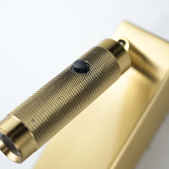 Бра Chelsom WALL LED KNURL BRASS ImperiumLoft