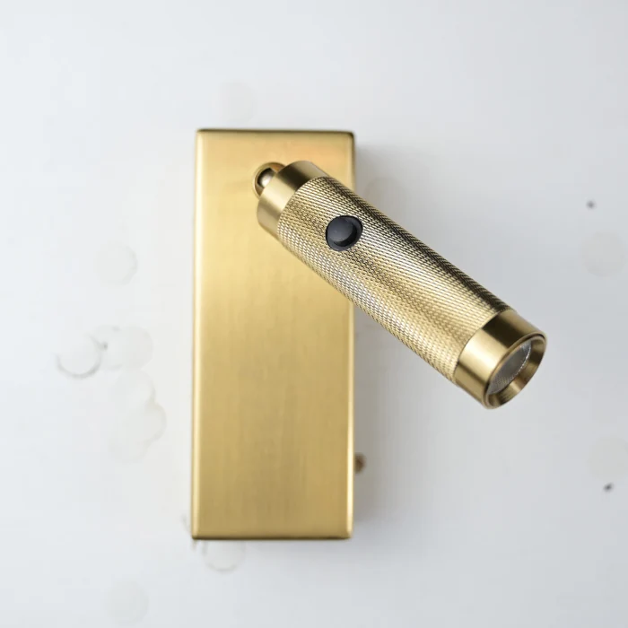 Бра Chelsom WALL LED KNURL BRASS ImperiumLoft