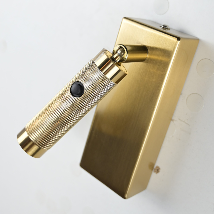 Бра Chelsom WALL LED KNURL BRASS ImperiumLoft