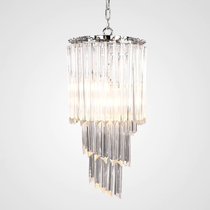 Люстра Odeon Chandelier Glass Clear ImperiumLoft