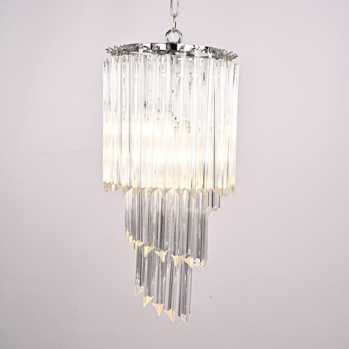 Люстра Odeon Chandelier Glass Clear ImperiumLoft