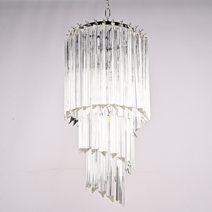 Люстра Odeon Chandelier Glass Clear ImperiumLoft