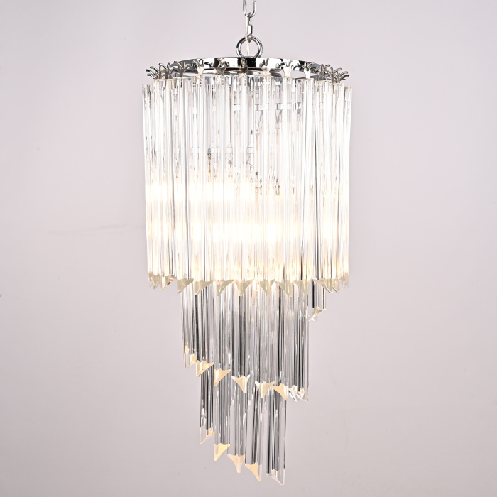 Люстра Odeon Chandelier Glass Clear ImperiumLoft