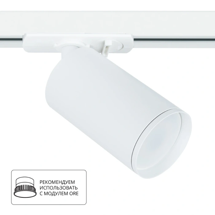 Трековый светильник Arte Lamp FLAME A1519PL-1WH