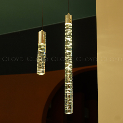 Подвесной светильник Cloyd ESPE P1 / выс. 66 см - хром (арт.11479)