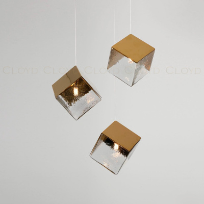 Подвесной светильник Cloyd CUBIT P3 / золото (арт.11047)