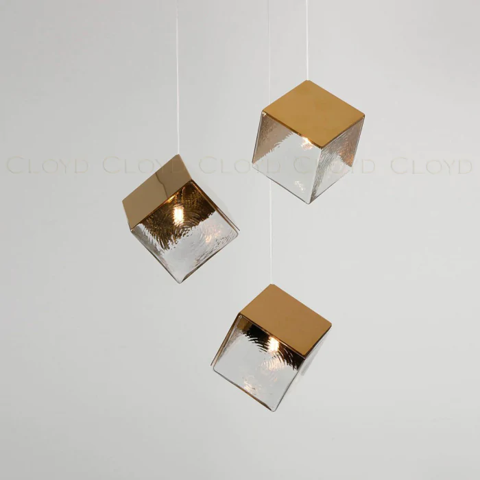 Подвесной светильник Cloyd CUBIT P3 / золото (арт.11047)
