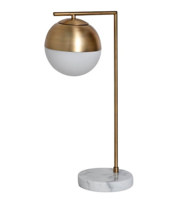 Настольная лампа Geneva Glass Table Lamp Globe ImperiumLoft