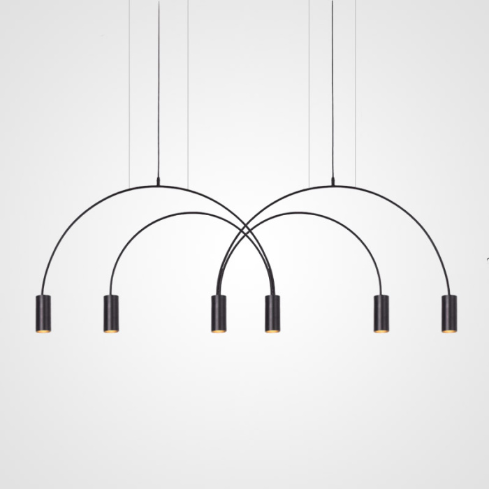 Подвесной светильник ARC 4 Black ImperiumLoft