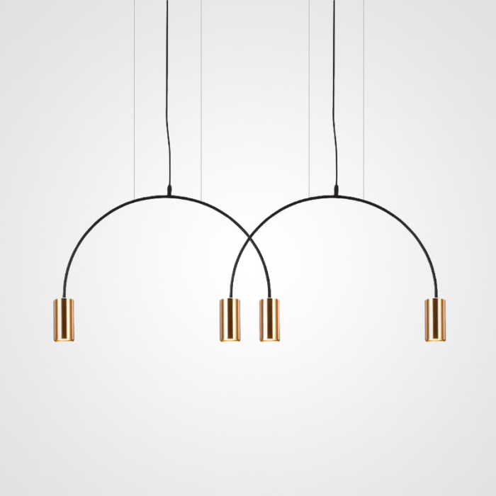 Подвесной светильник ARC 4 Black ImperiumLoft