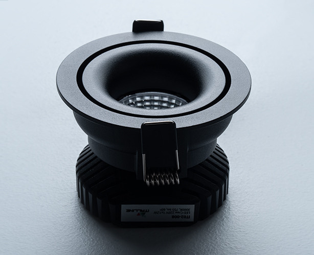 Светильник встраиваемый Italline IT02-008 black