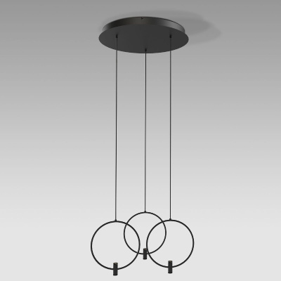 Подвесная люстра Eurosvet Layla 50257/3 LED черный