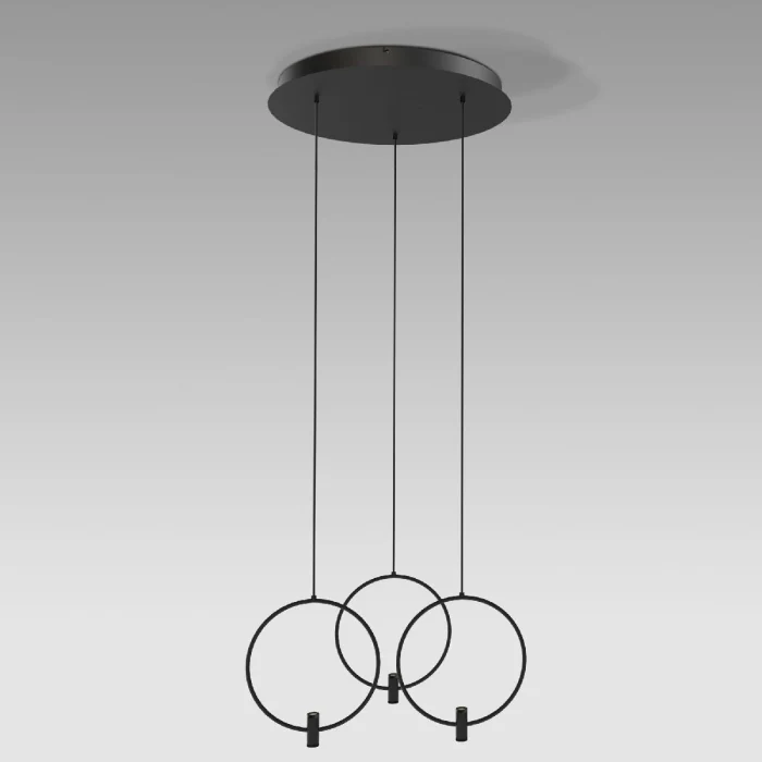 Подвесная люстра Eurosvet Layla 50257/3 LED черный