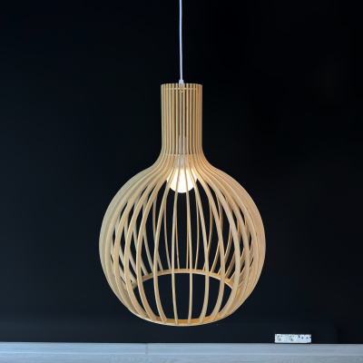 Подвесной светильник SECTO Octo 4240 Lamp Light wood ImperiumLoft