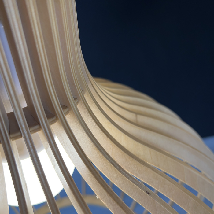 Подвесной светильник SECTO Octo 4240 Lamp Light wood ImperiumLoft