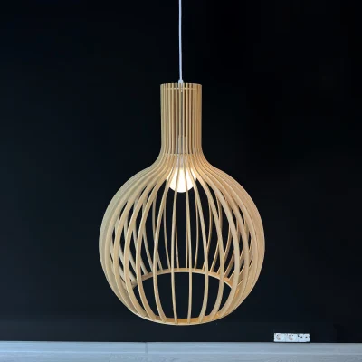 Подвесной светильник SECTO Octo 4240 Lamp Light wood ImperiumLoft
