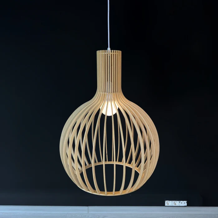 Подвесной светильник SECTO Octo 4240 Lamp Light wood ImperiumLoft